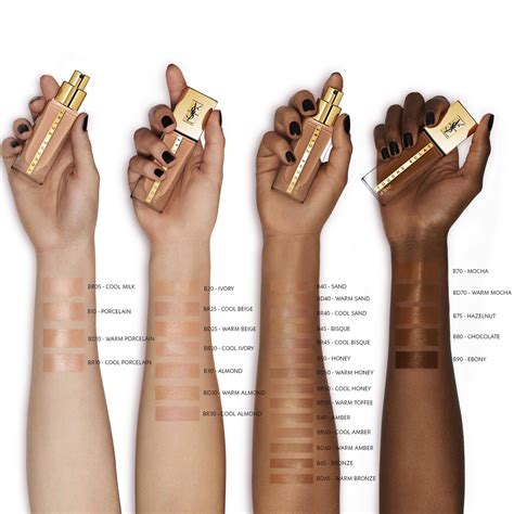 touche éclat ysl quelle teinte choisir|ysl touche eclat foundation shades.